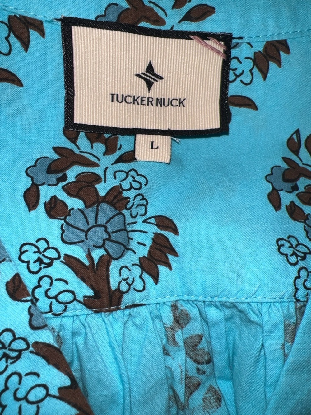 Tuckernuck tnuck TropicalTurquoise bouquet kenzo Mini Dress Boho, Beach Resort - Picture 2 of 9